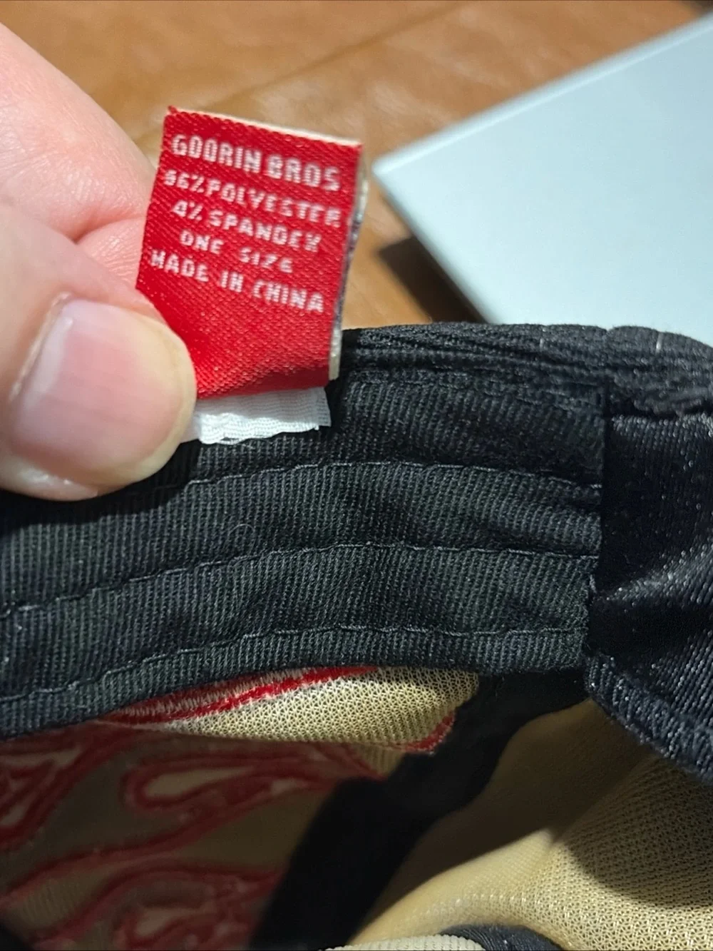 Goorin Bros. Flaming baseball cap
